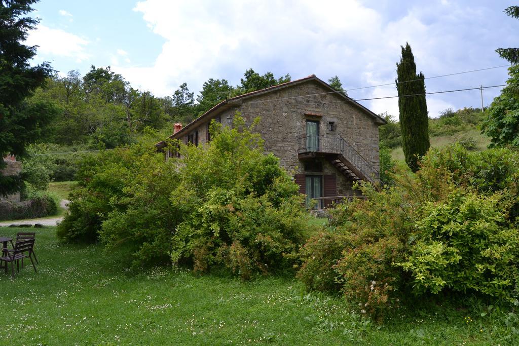הוילה Castelfranco di Sopra Fattoria Il Praticino מראה חיצוני תמונה