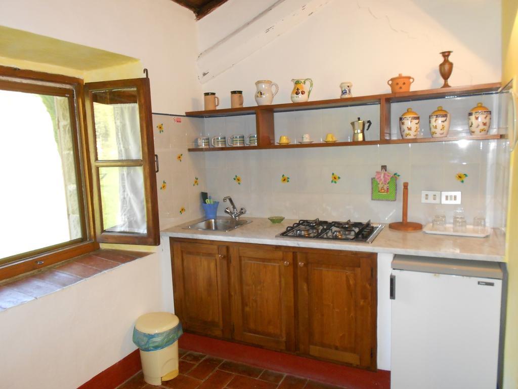 הוילה Castelfranco di Sopra Fattoria Il Praticino מראה חיצוני תמונה